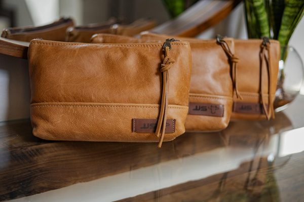 Leather Make Up Bag (Set Of 3) - Image 7