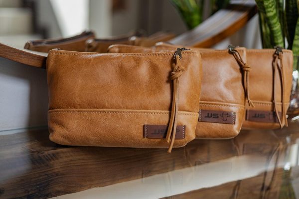 Leather Make Up Bag (Set Of 3) - Image 9