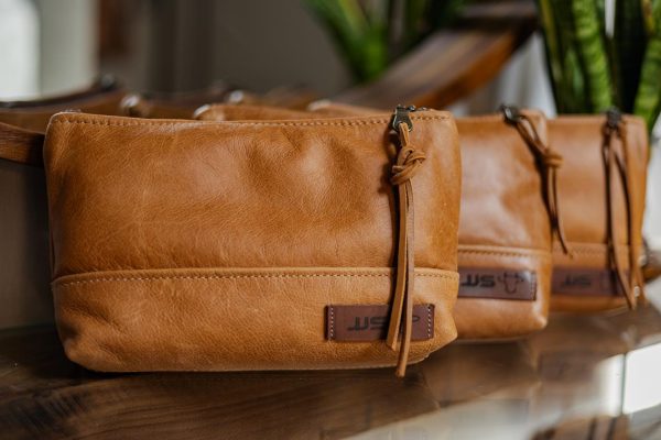 Leather Make Up Bag (Set Of 3) - Image 2