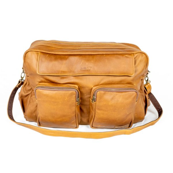 XL Leather Nappy Bag - Image 2