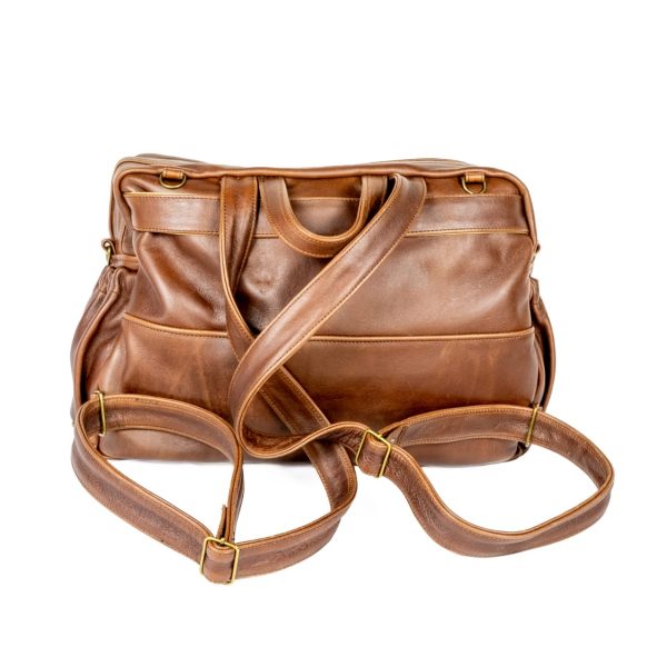 XL Leather Nappy Bag - Image 3
